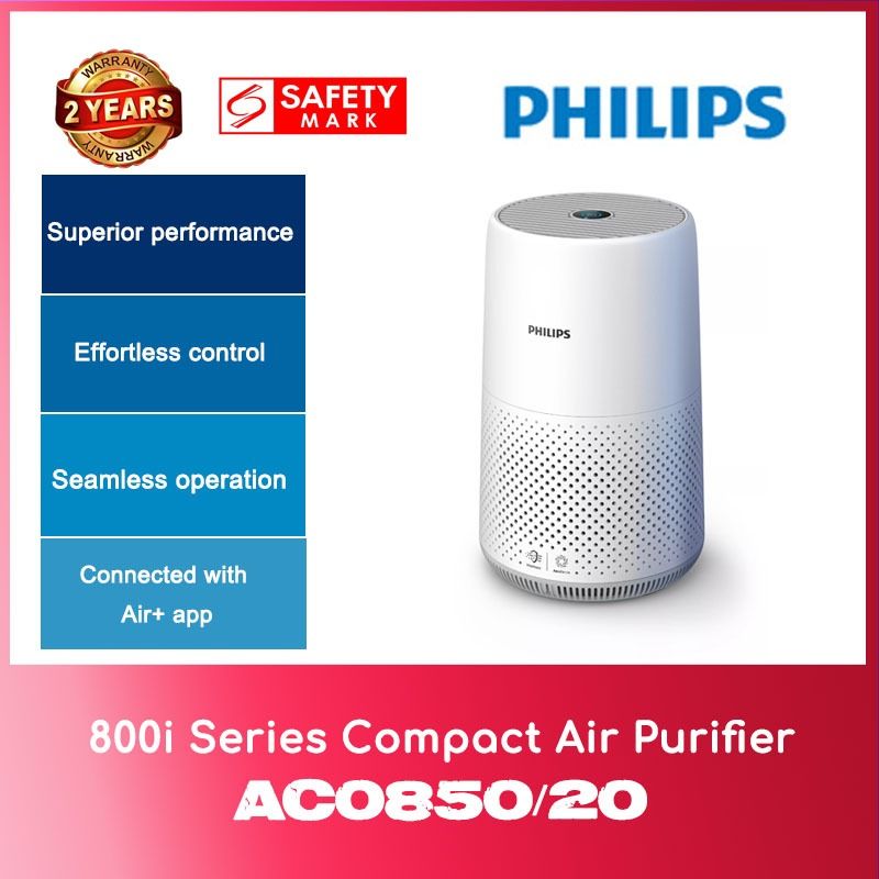 800 Series Compact Air Purifier AC0819/90