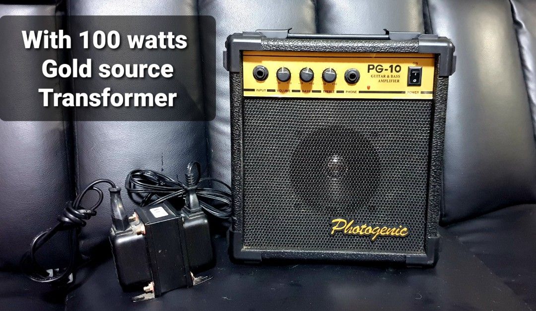 Photogenic PG10 Electric and Bass Guitar Practice Amplifier on Carousell