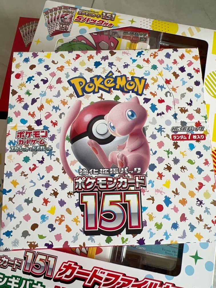 Pokemon 151 Japan box (opened but guaranteed unfiltered), Hobbies & Toys,  Toys & Games on Carousell