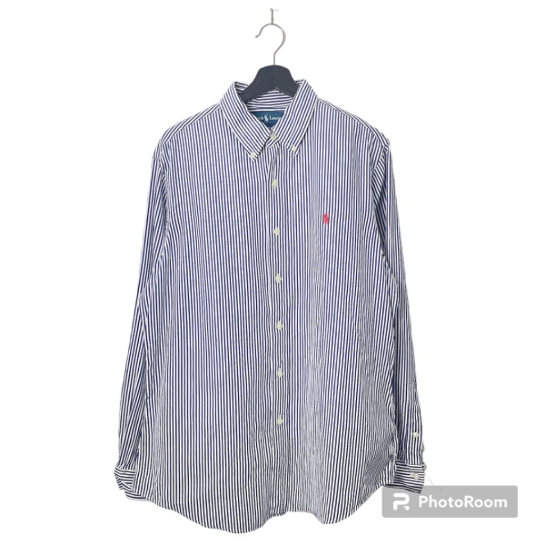 ⭐ SALE ⭐ [L] POLO RALPH LAUREN RL OXFORD SHIRT LONG SLEEVE SOFT COTTON EASY  IRON