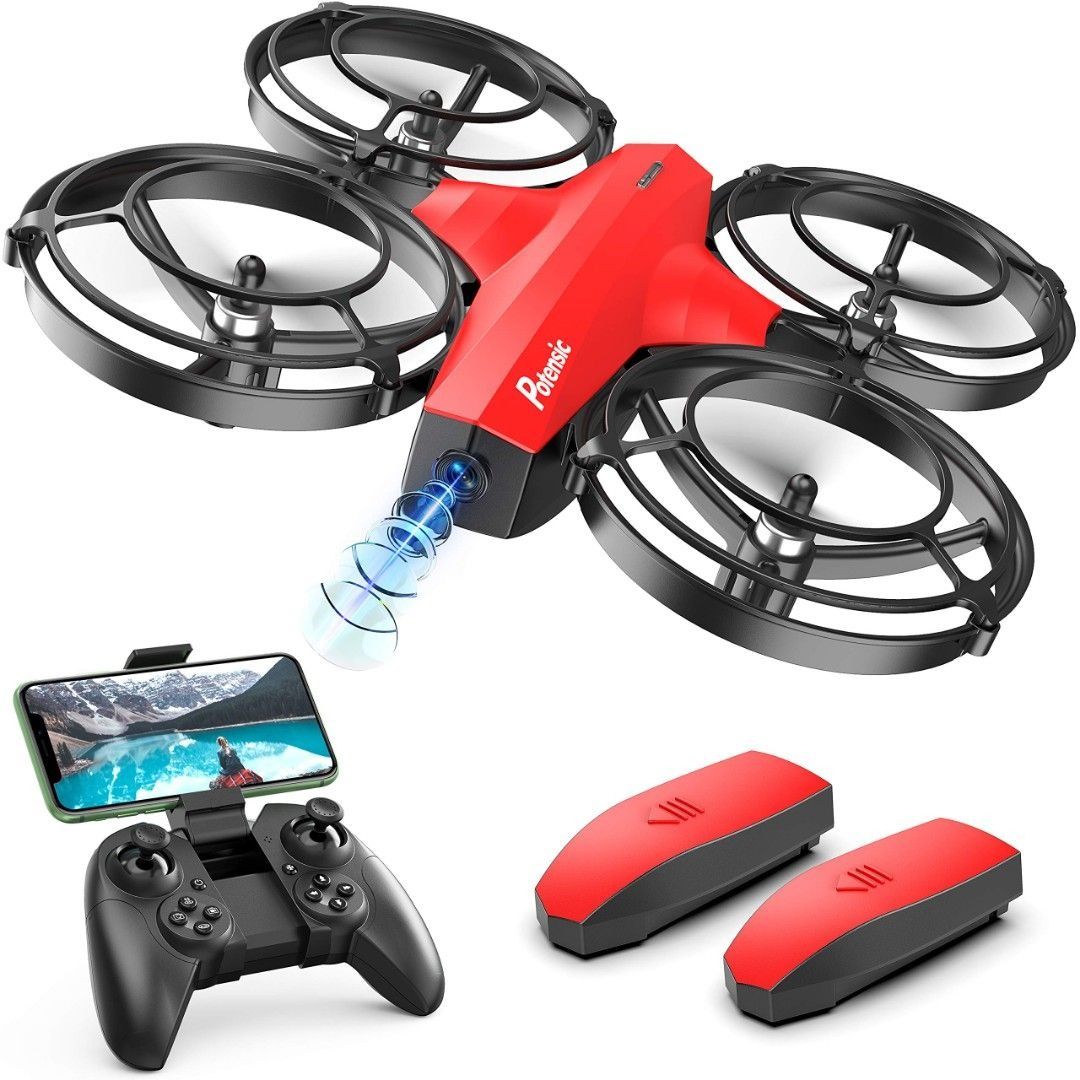 Mini indoor top drone with camera