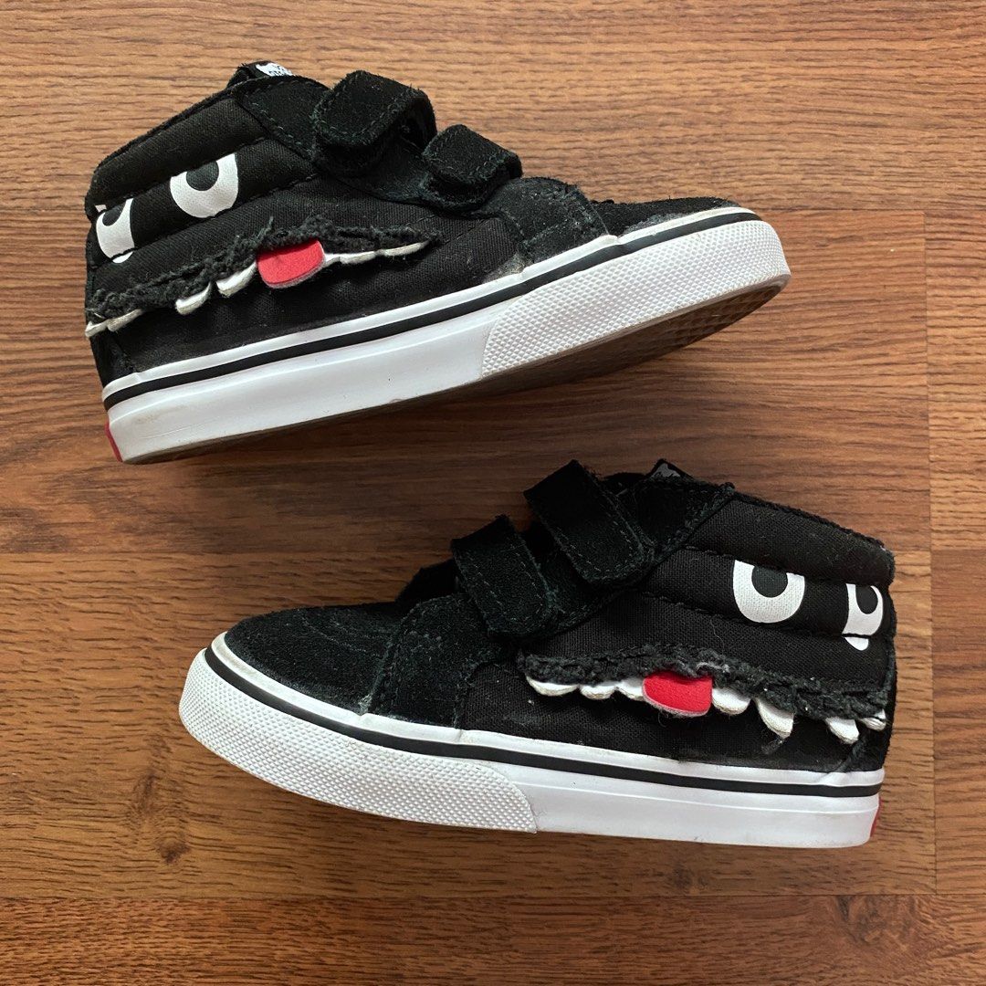 Monster face vans hot sale
