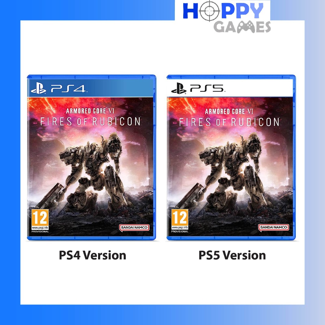 READY STOCK! Armored Core VI Fires of Rubicon Fire Amoured Core Playstation  4 Playstation 5 PS4 PS5