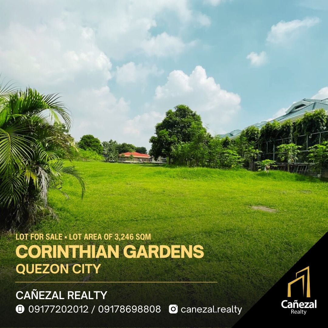 Prime Lot in Corinthian Garden, Property, For Sale, Lot on Carousell