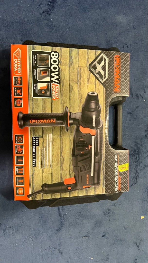 Fixman sales hammer drill