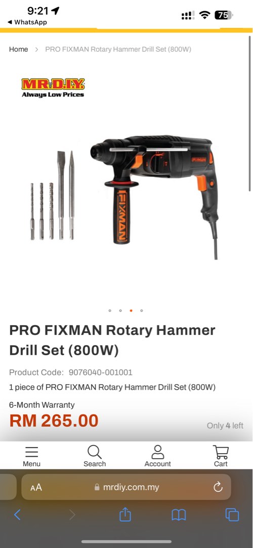 Fixman hammer 2025 drill