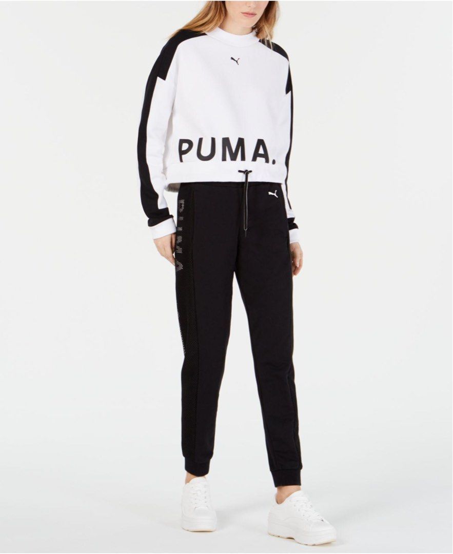 Puma Chase Crew Sweatshirt Women s Fashion Tops Longsleeves on