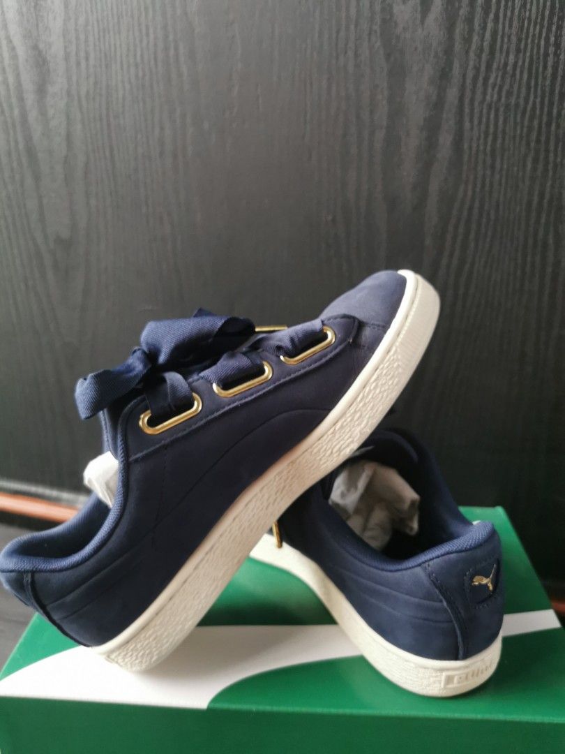 Puma Navy sneaker Women s Fashion Footwear Sneakers on Carousell