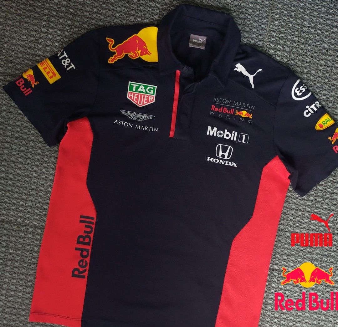 Puma x red bull racing poloshirt Men s Fashion Tops Sets