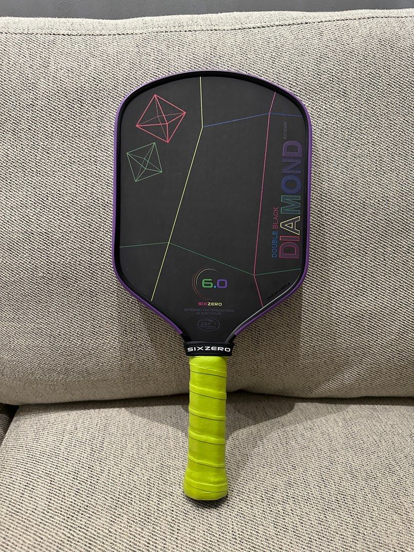 [RAINBOW Edition]Six Zero Double Black Diamond Pickleball Paddle
