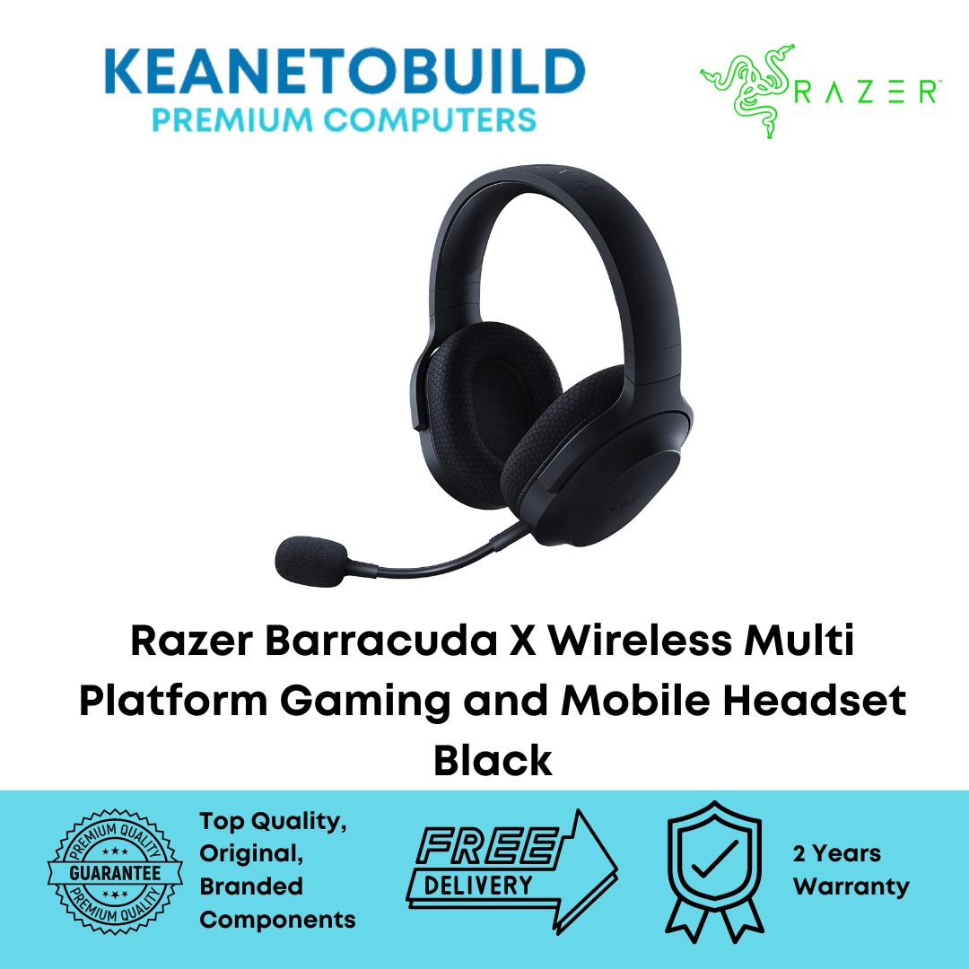 Razer Barracuda X Wireless Multi Platform Gaming and Mobile Headset ...