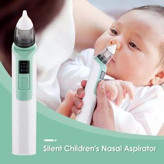  Electric Baby Nasal Aspirator, Rechargeable Nose Sucker for Baby,  Adjustable 3 Levels Suction, Booger Sucker for Baby with 8 Light Modes &  Adjustable Volume Nursery Rhymes : Baby