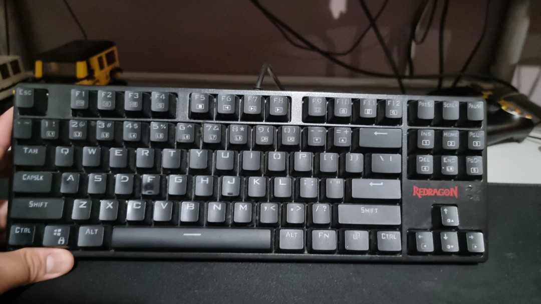 Red dragon daksa rgb mech keyboard on Carousell