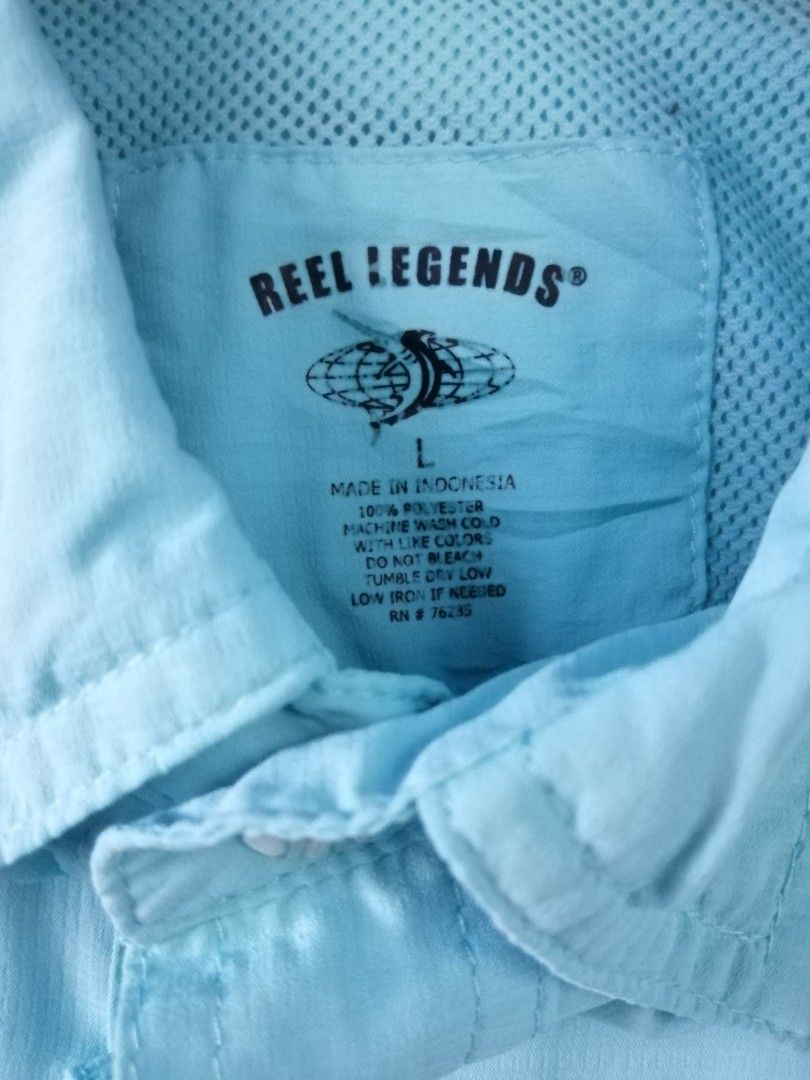 Jual Reel Legends Kids Boys Fishing Shirt button down outdoors