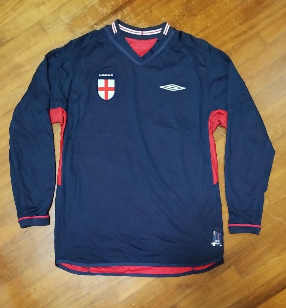 RETRO JERSEY ENGLAND 2002 WORLD CUP (away) Reversible jersey (2in1