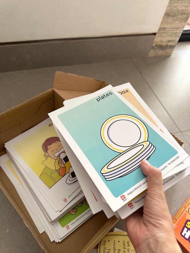 Right Brain Flash Cards, Everything Else on Carousell