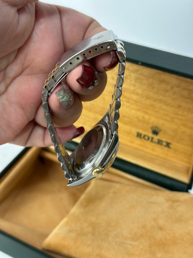 Rolex oyster perpetual hotsell datejust d12 steelinox 62523h18