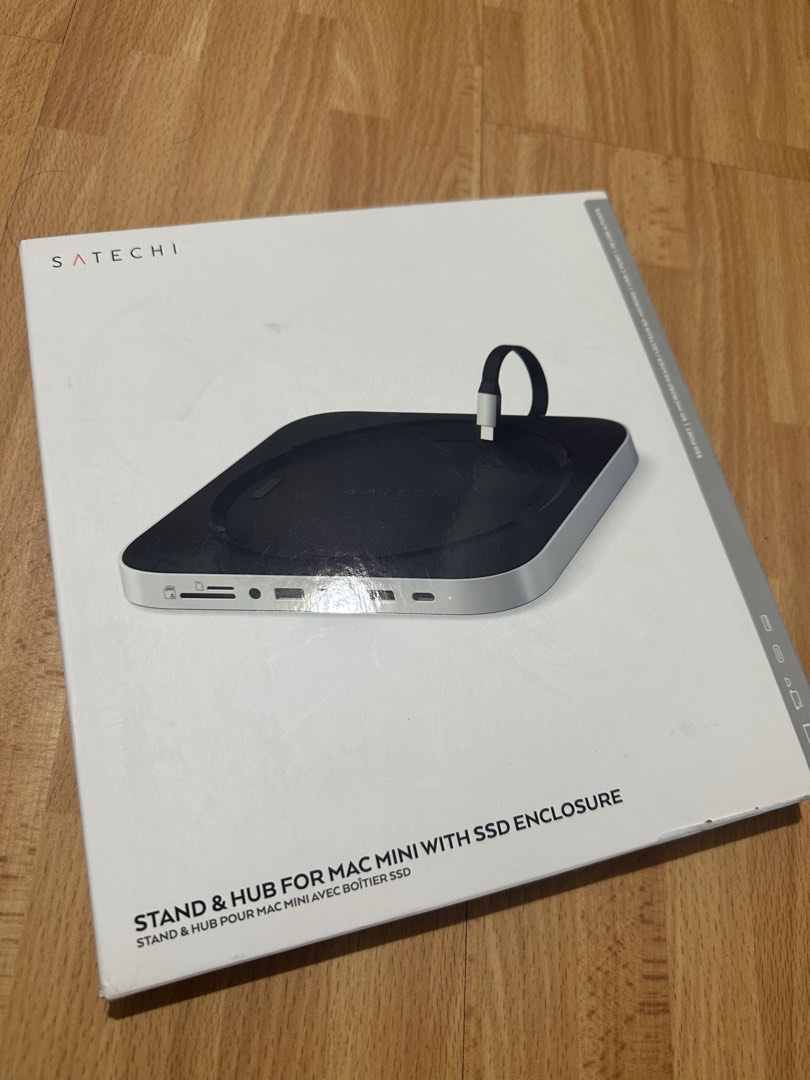 Satechi Mac Mini Hub with SSD Enclosure (Used), Computers & Tech, Parts ...