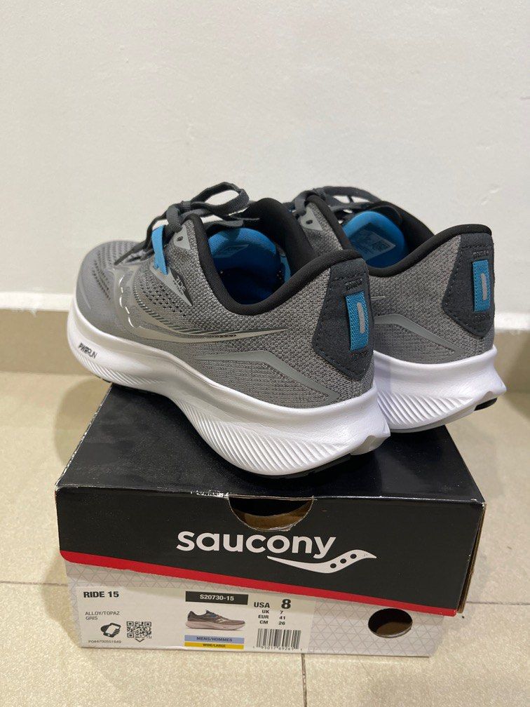Saucony ride 8 mens silver deals