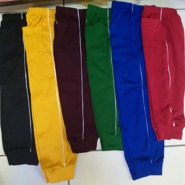 School Uniform Jogging Pants Unisex, Men's Fashion, Bottoms, Joggers on Carousell