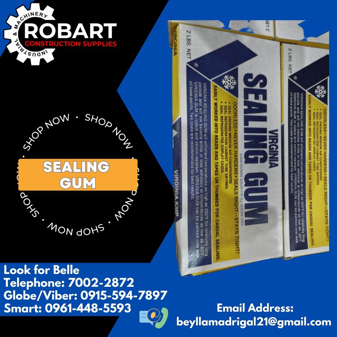 Sealing Gum, Commercial & Industrial, Construction Tools & Equipment on