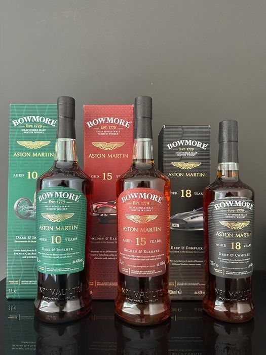 最平Bowmore X Aston Martin |10 15 18 yesrs, 嘢食& 嘢飲, 酒精飲料