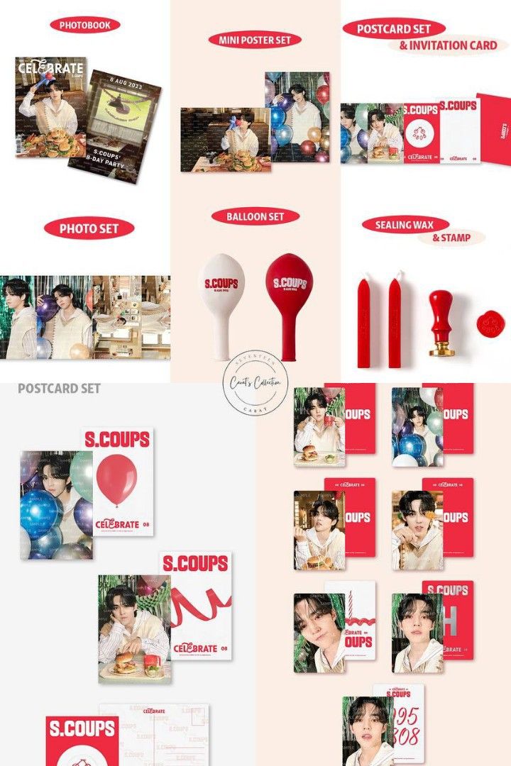[SEVENTEEN] HAPPY S.COUPS DAY BIRTHDAY BOX VER.3 🎉🎂