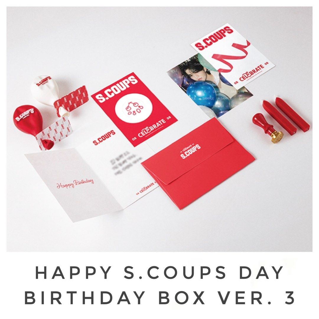SEVENTEEN S.COUPS birthday package ver.1-