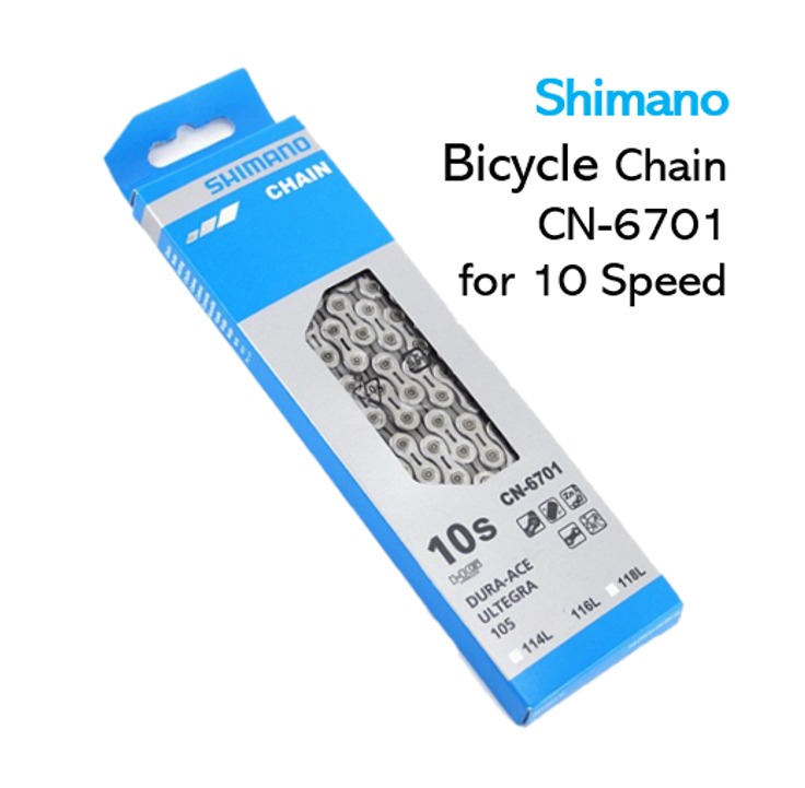 Shimano Bike Bicycle Chain CN 6701 for 10 Speed Sports Equipment