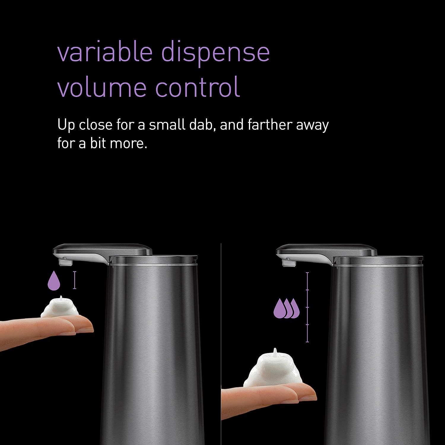 Simplehuman foam 2025 soap dispenser