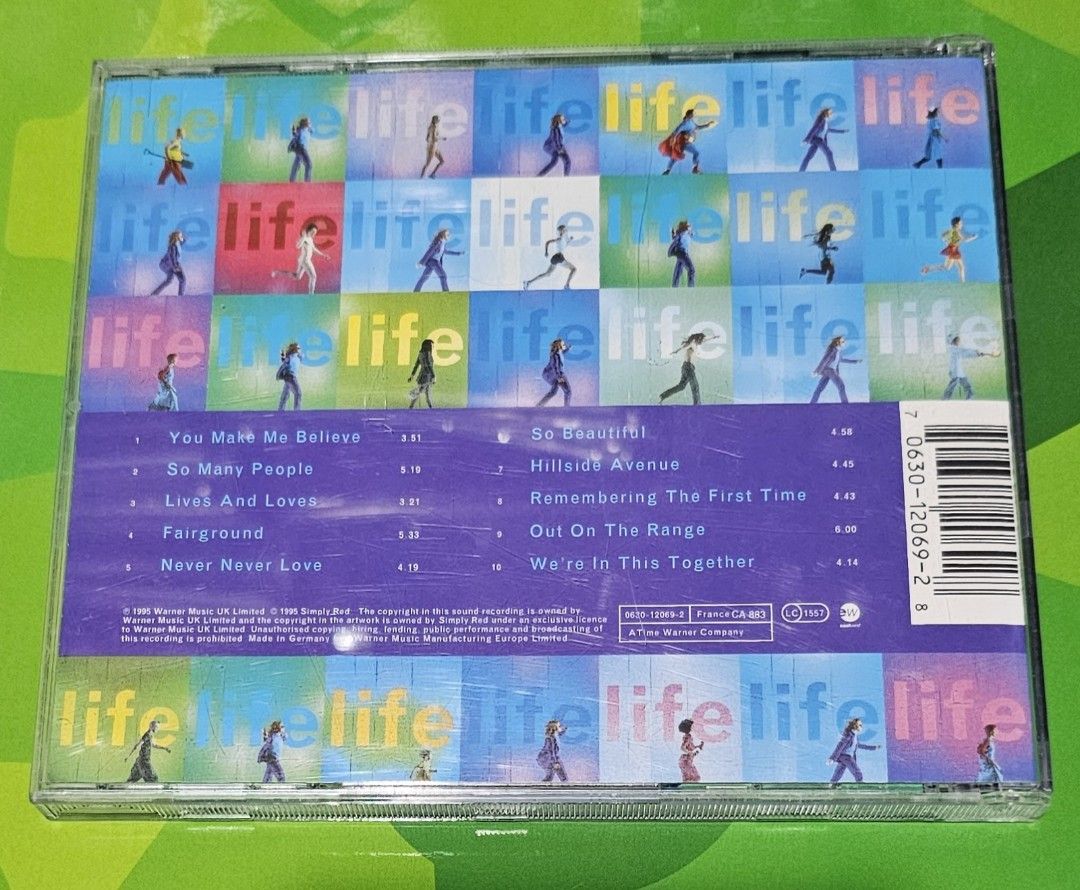 Simply Red Life CD Mint, Hobbies & Toys, Music & Media, CDs & DVDs