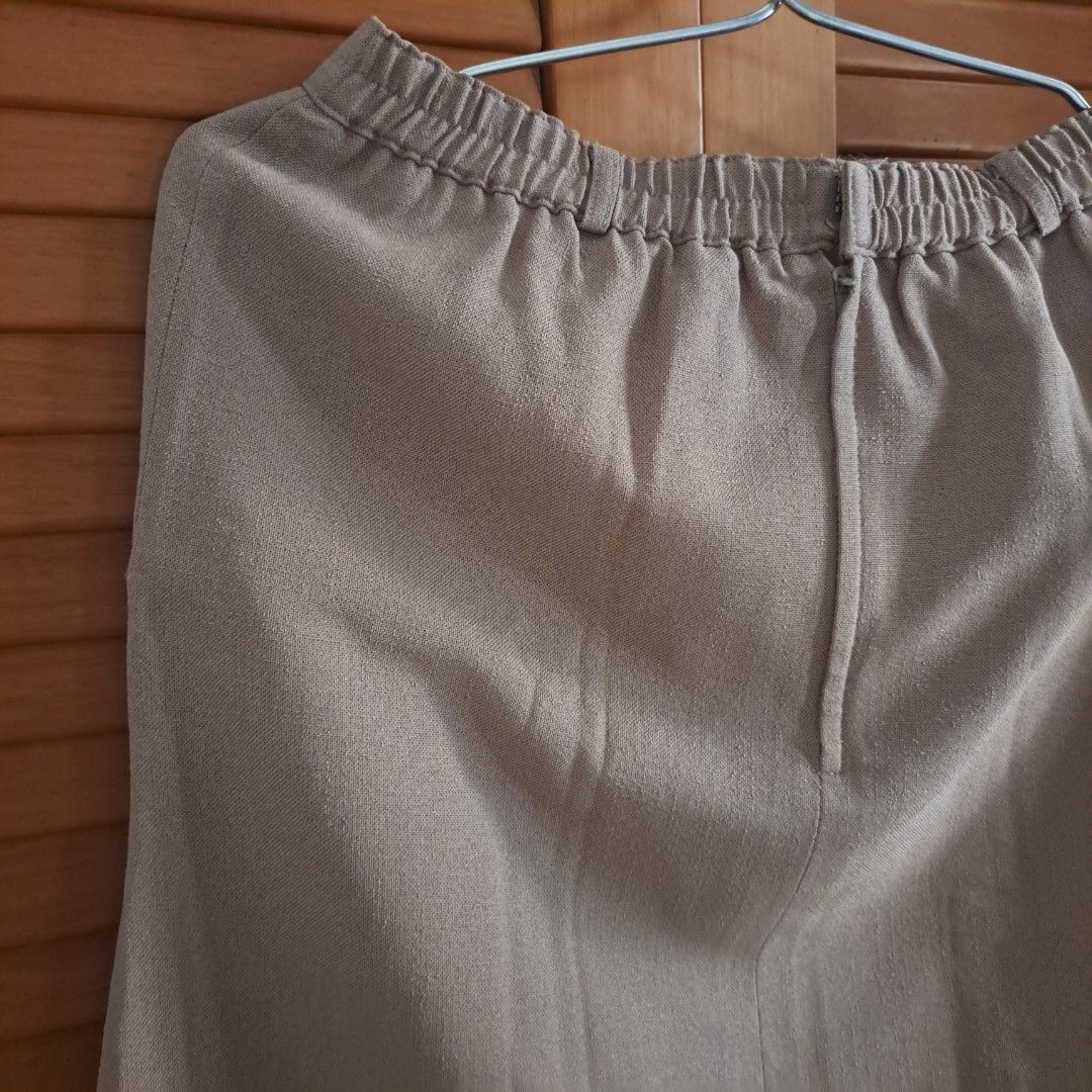DAICHI - Semi Formal Linen Skirt