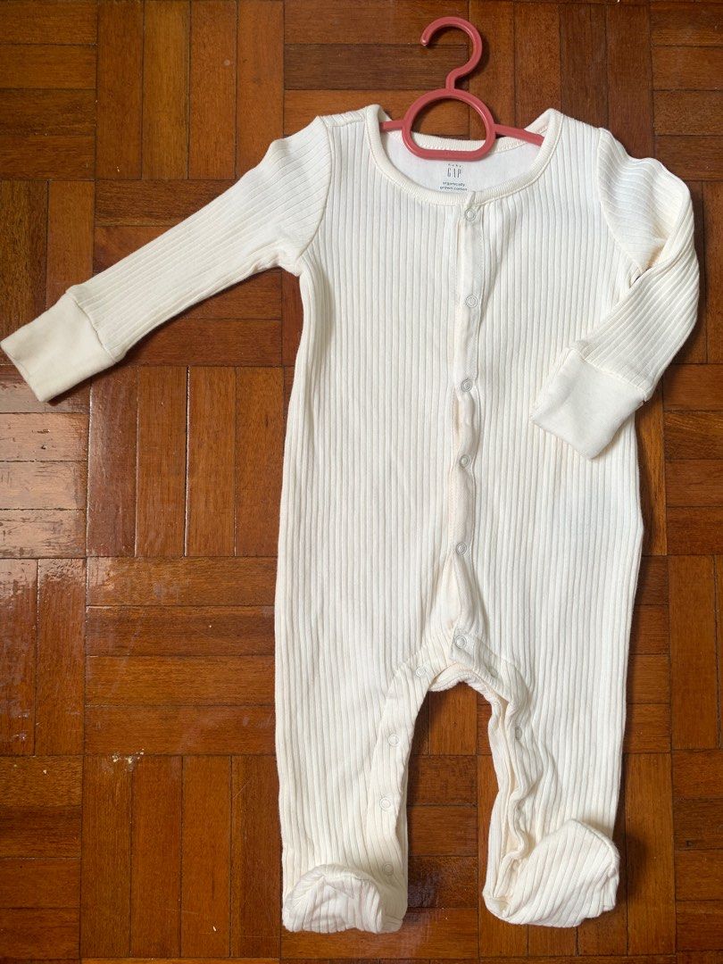Sleepsuit with hidden mitten, Babies & Kids, Babies & Kids Fashion on