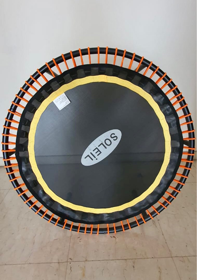 Soleil Trampoline 45 inch dengan handle (bekas) on Carousell