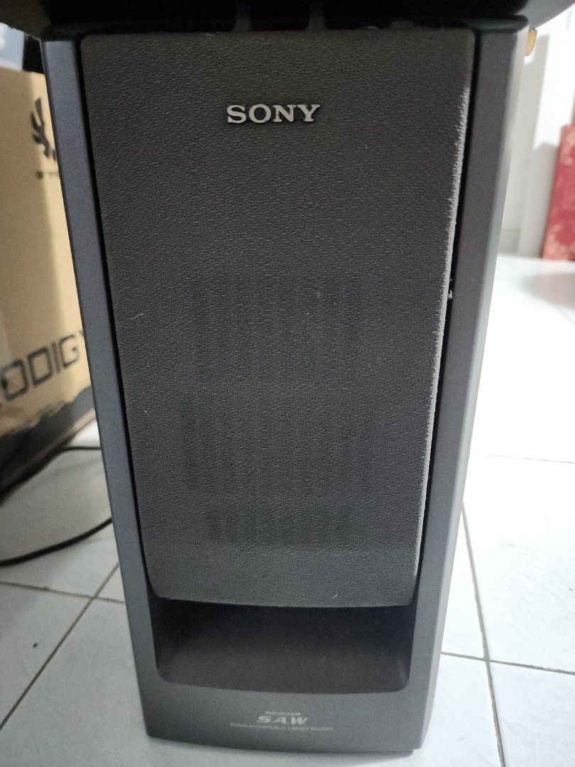 Sony advanced saw super acoustically cheap loaded woofer