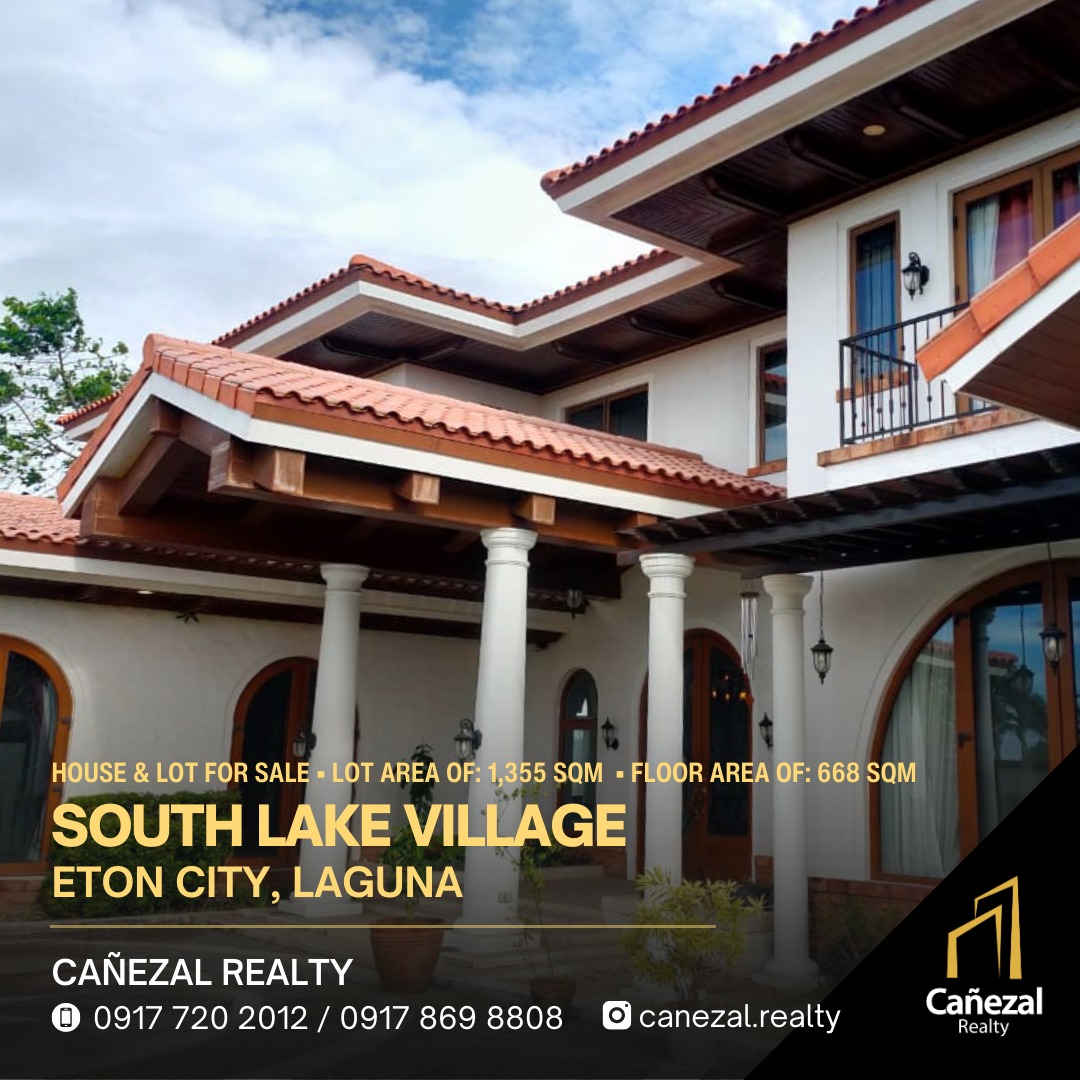South Lake City in Eton Village Spanish Mediterranean House and Lot