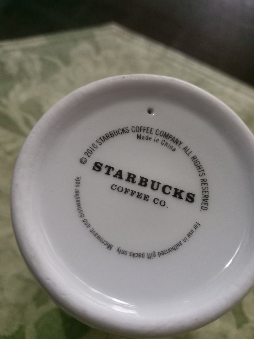 STARBUCKS Limited Edition Ceramic Cup Microwave Safe on Carousell
