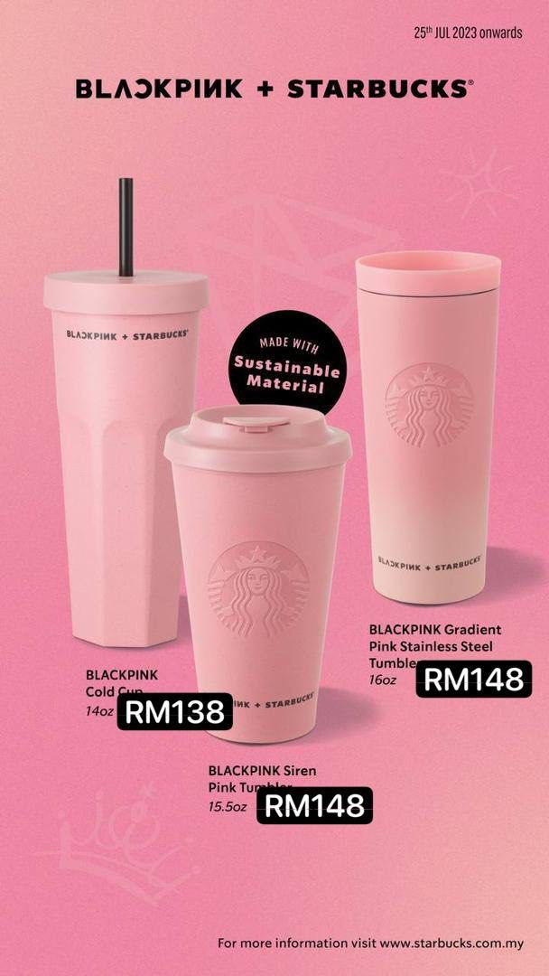 BLACKPINK スタバCOLD CUP500円なら値下げ可能です