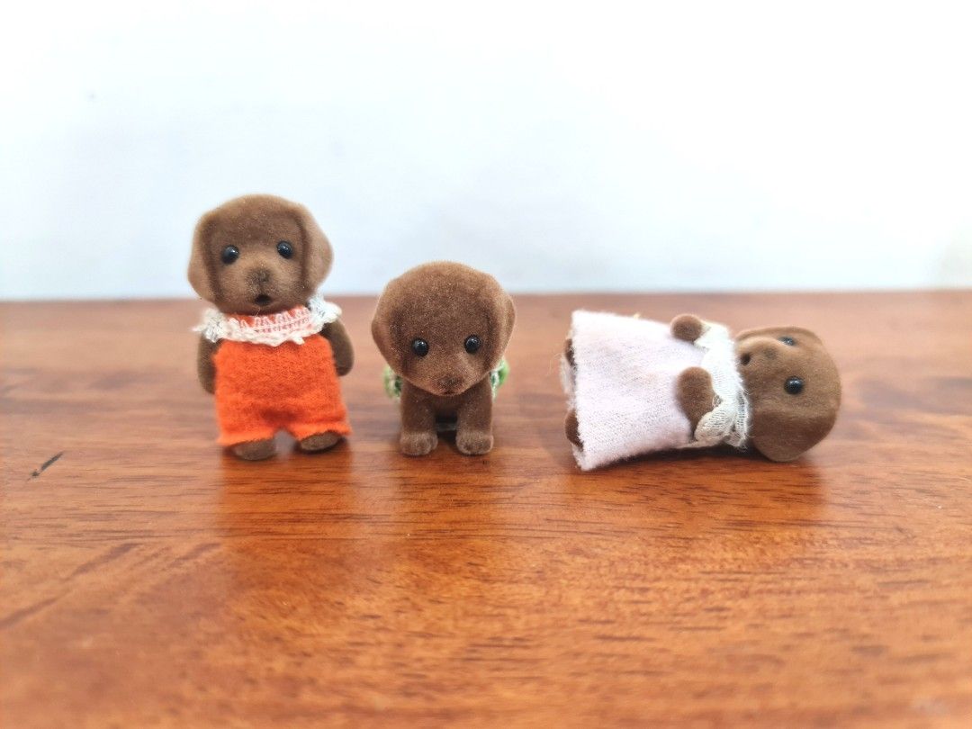 Sylvanian families chocolate outlet labrador