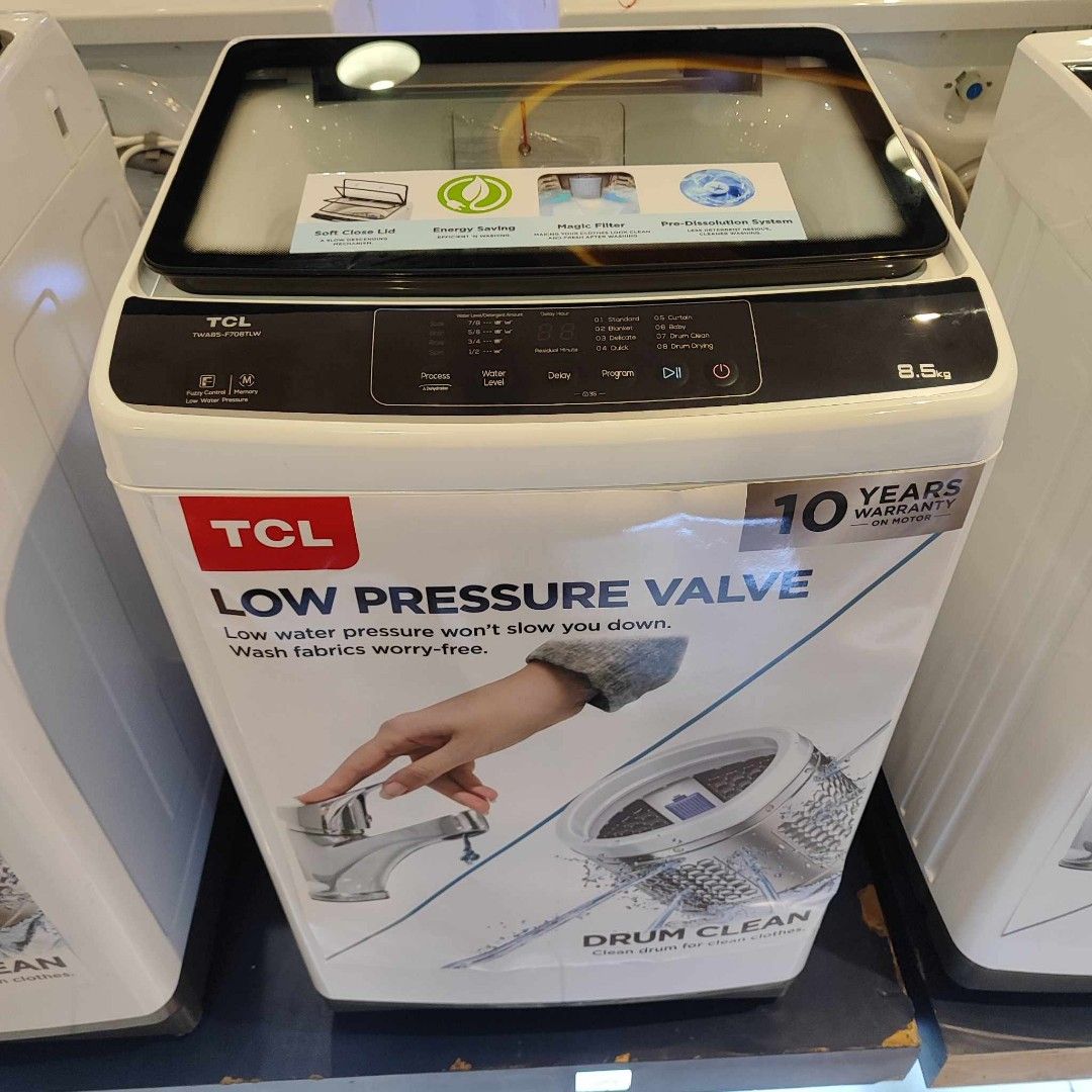 TCL TOPLOAD WASHING MACHINE NEW MODEL INVERTER & NON INVERTER, TV ...