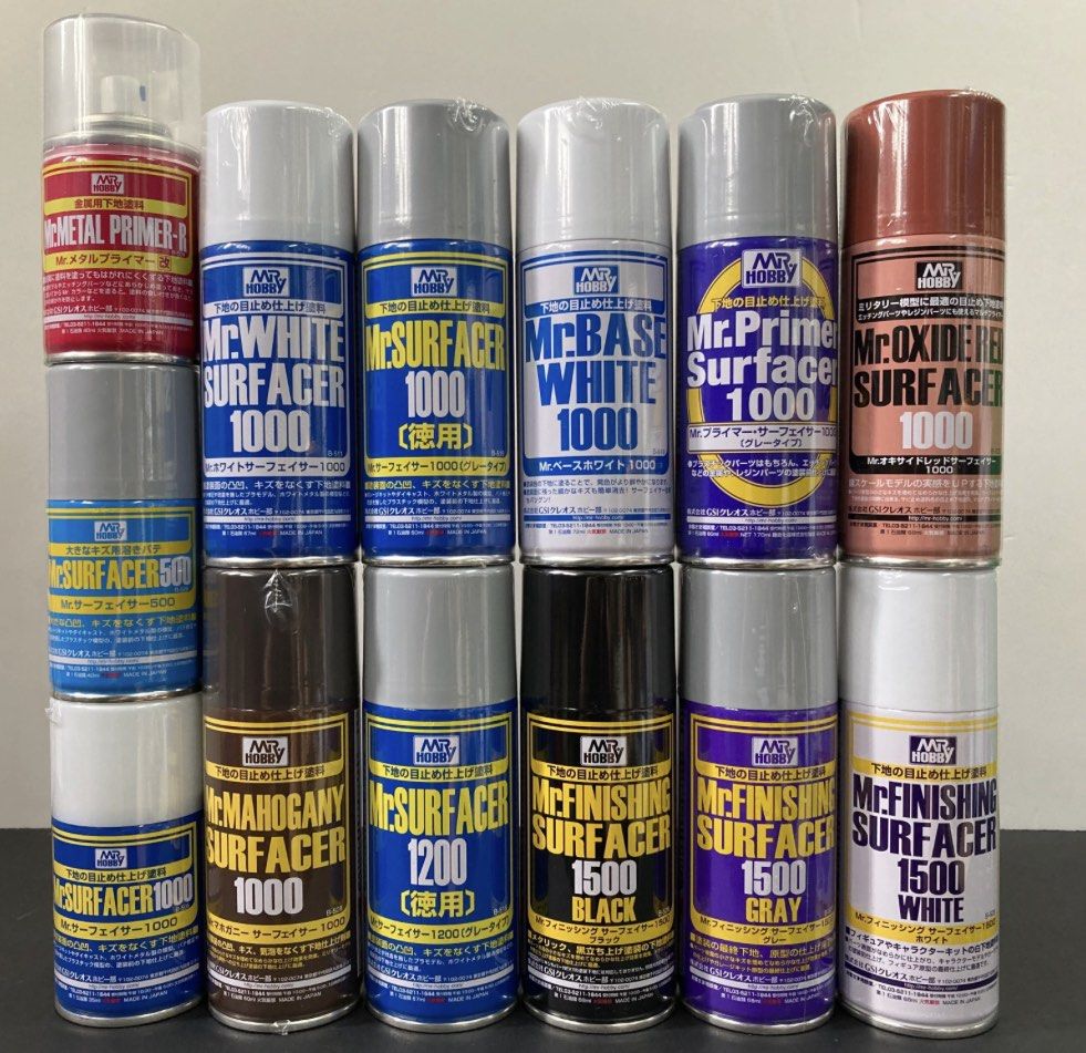 Pre Order Mr Hobby Super Clear Top Coat Spray Can /Uv Cut / Flat