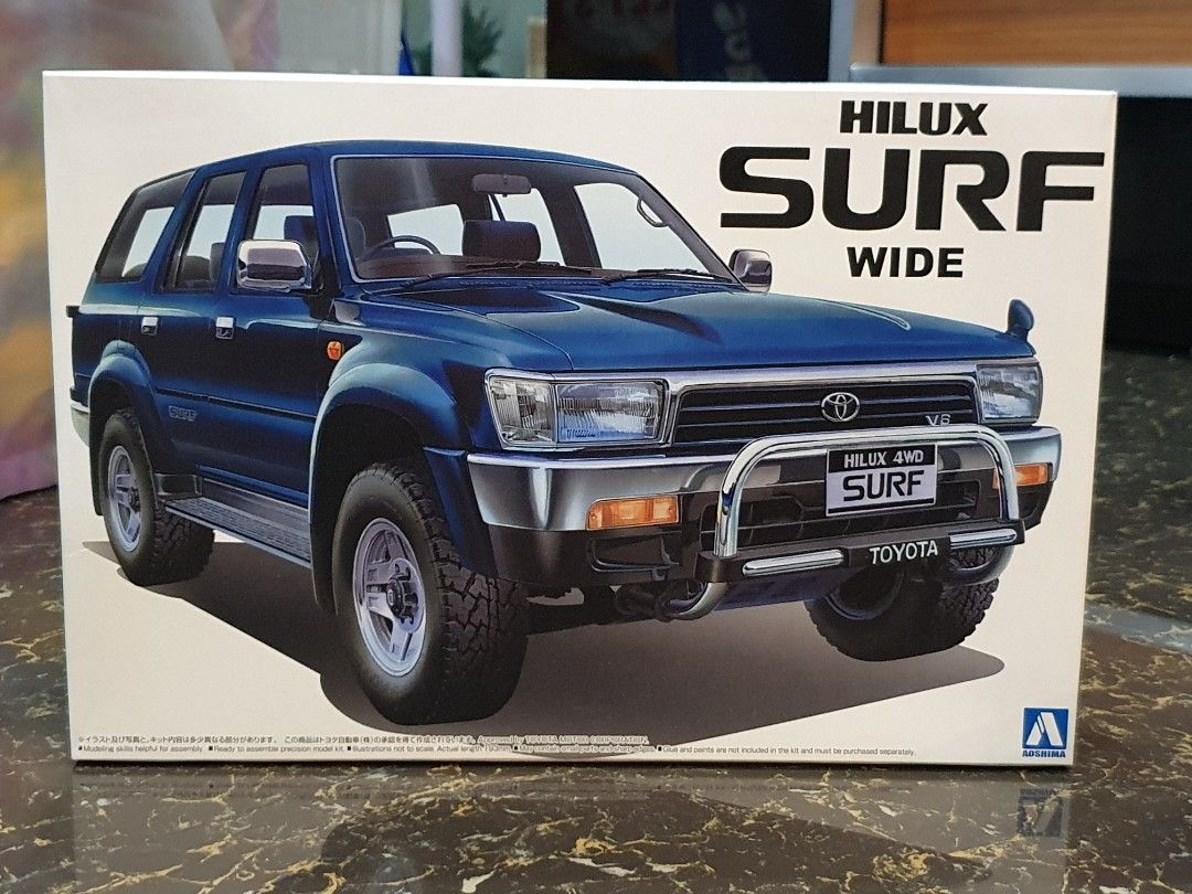 Toyota Hilux Surf (model kit), Hobbies & Toys, Toys & Games on Carousell