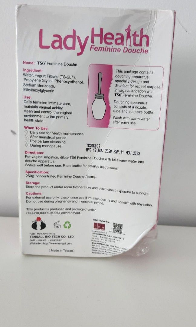 TS6 FEMININE DOUCHE 250ML/BOTTLE, Beauty & Personal Care, Bath & Body