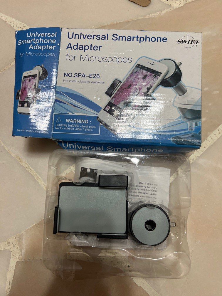 Universal smartphone adapter for microscopes, Everything Else on Carousell