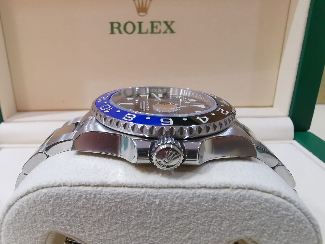 Unworn New Old Stock Rolex 116710BLNR GMT Master II 40mm Aka