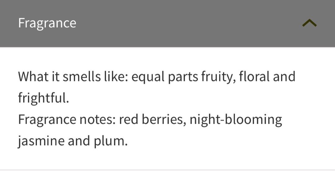 Vampire Blood Fragrance mist, Beauty & Personal Care, Fragrance