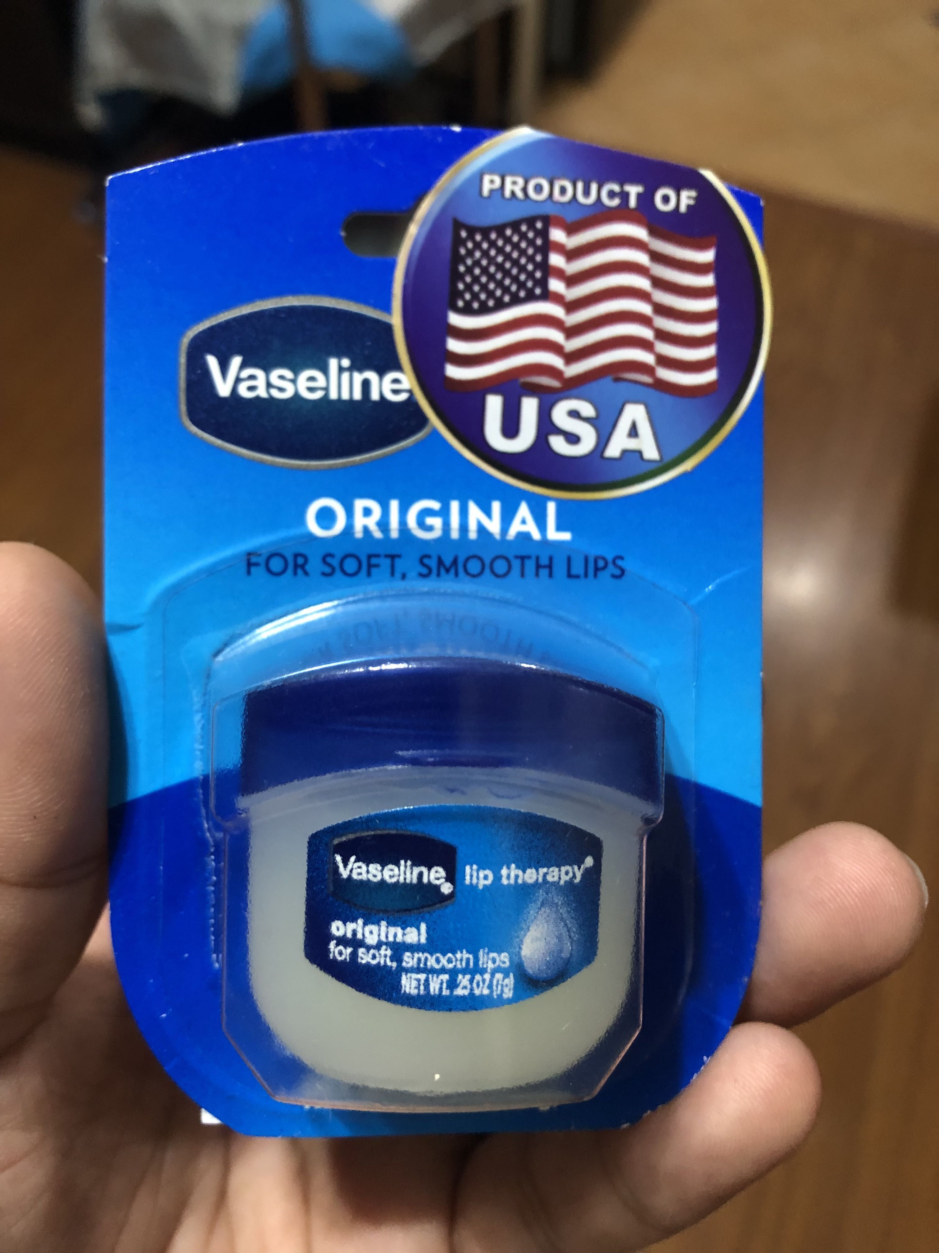 Vaseline original lip therapy (Category: Face Care) located in Manila. Submitted by ob1kenobi (Listing ID 1245027657, Image 1). Description: .