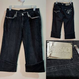Versace 3/4 Crop Jeans