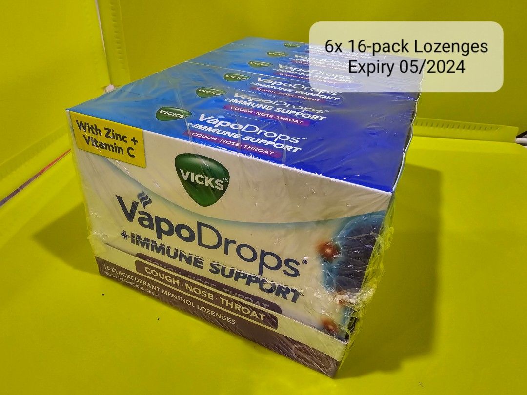 Vicks VapoDrops / VapoRub / Inhaler, Health & Nutrition, Medical