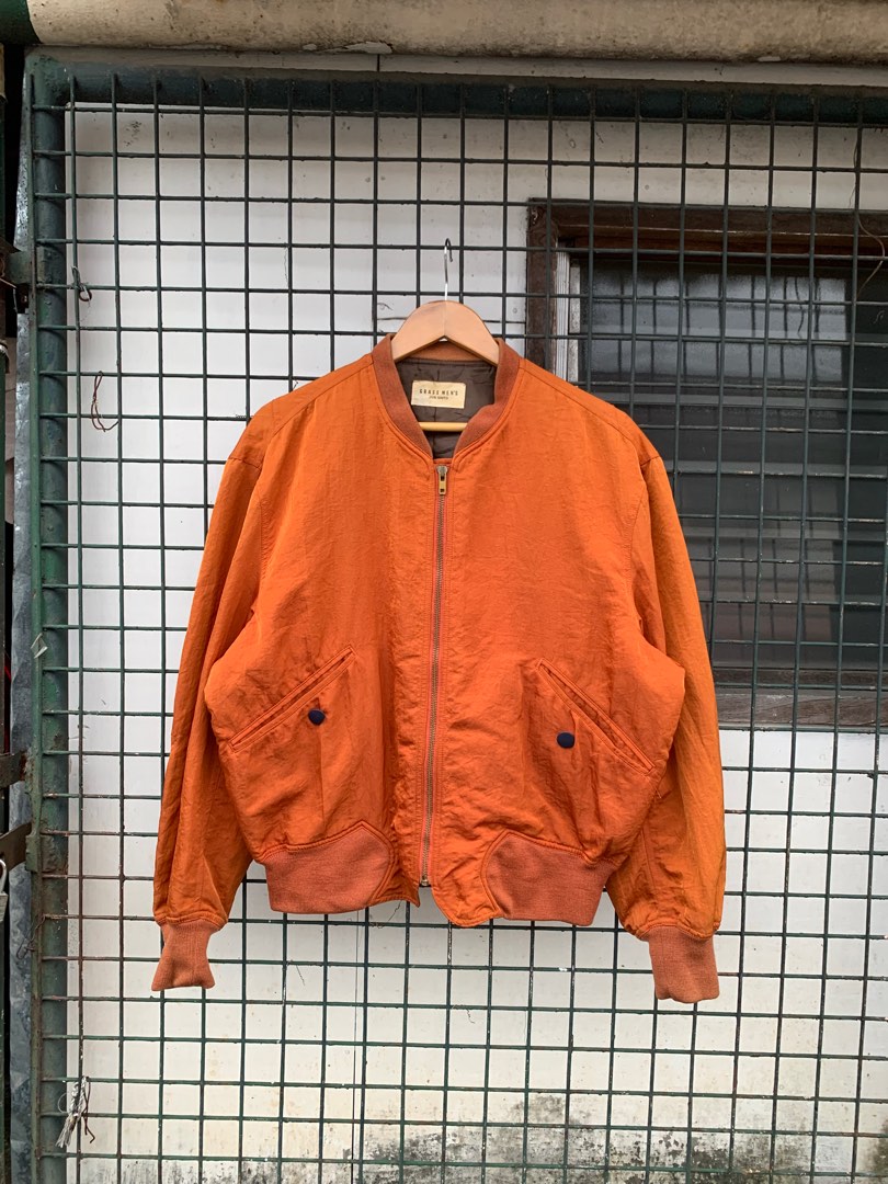 Vintage bomber jacket nylon on Carousell